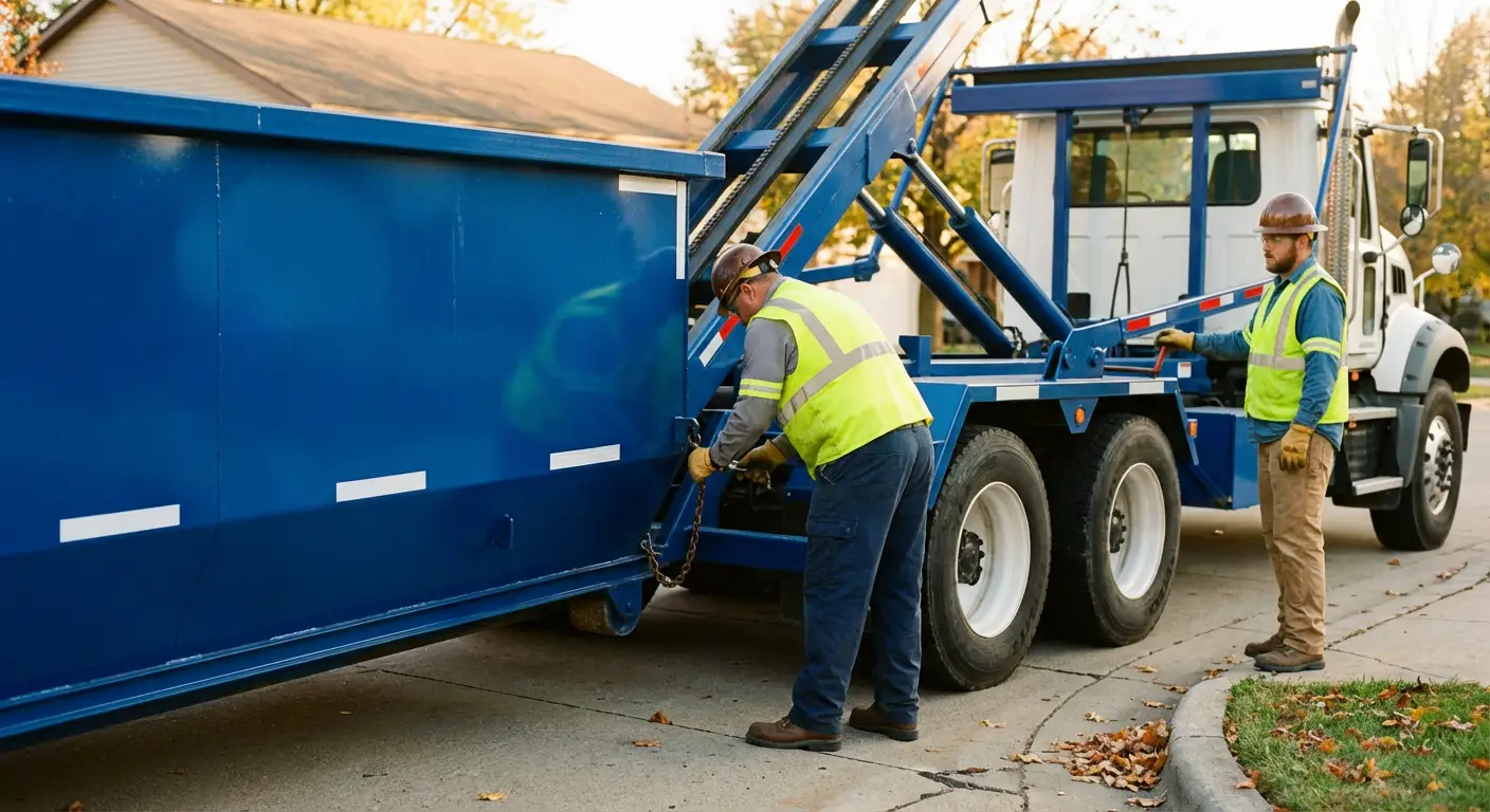 Dumpster delivery safety protocols in Encinitas, CA