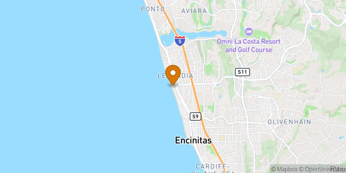  neighborhood map in Encinitas, CA