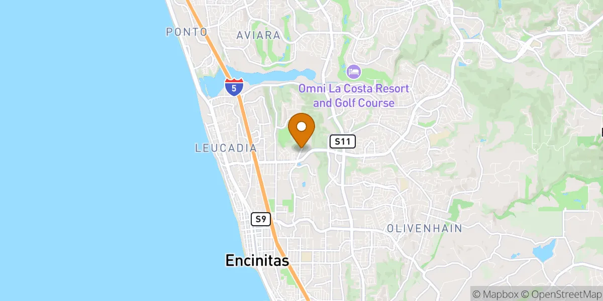  neighborhood map in Encinitas, CA