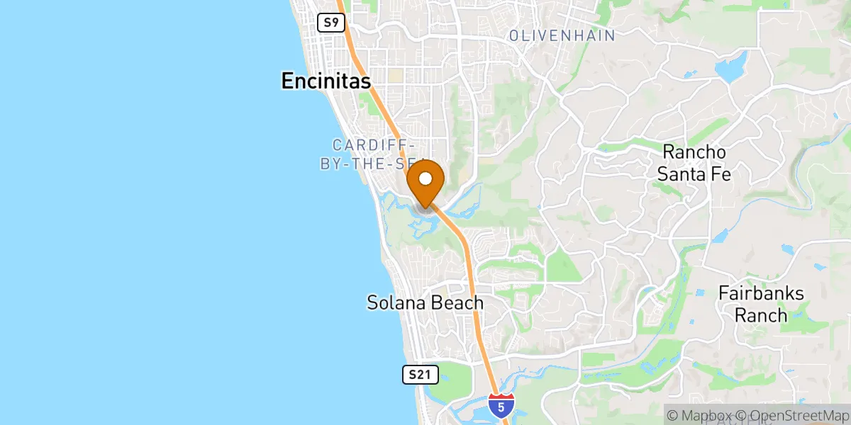  neighborhood map in Encinitas, CA